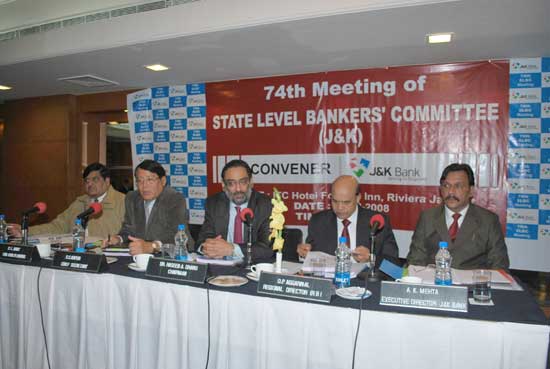  J&K Bank disburses Rs1100 crores in six months in J&K Dr. Drabu inaugurates JKSLBC website