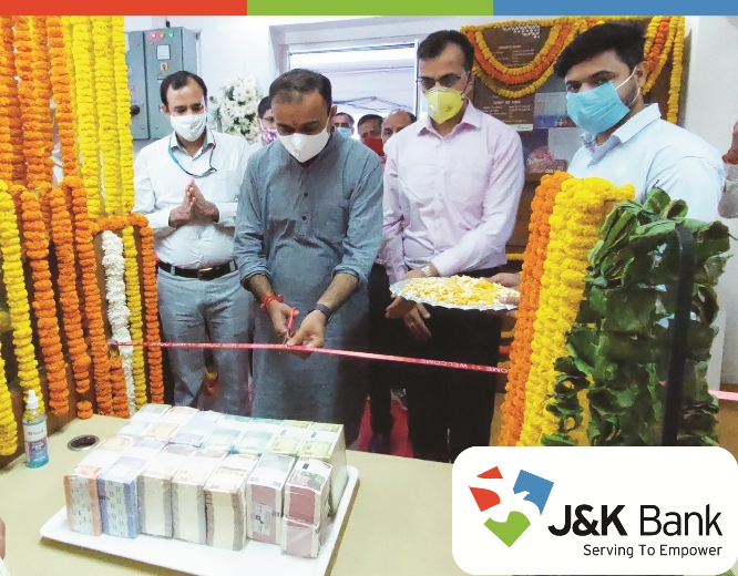 J&amp;K Bank opens  Fresh Currency Counter at Vaishno Devi Bhawan