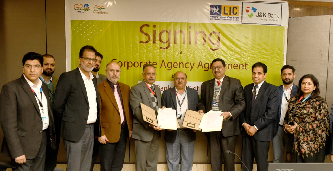 J&K Bank inks agreement with LIC of India