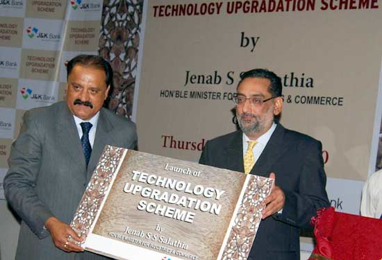 J&K Bank launches Technology Upgradation Fund : Dr. Drabu announces 0.5% rebate to women entrepreneurs