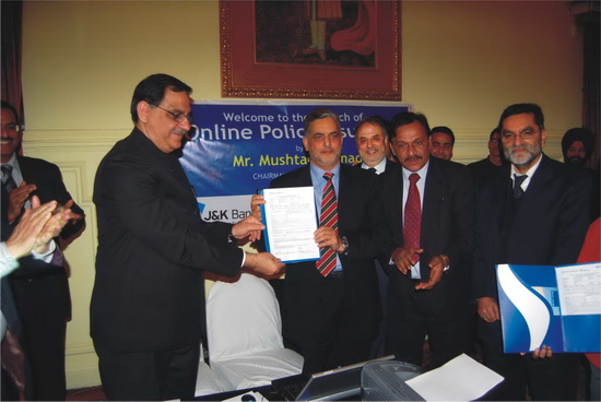 JK Bank chairman launches BAGICL's first online policy issuance facility
