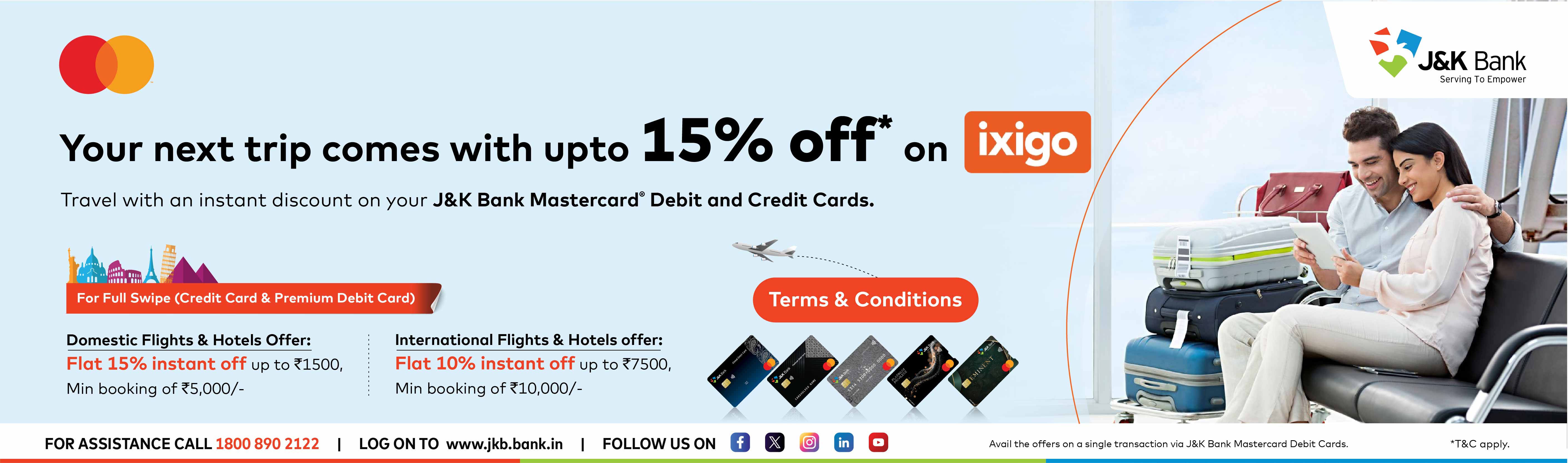 Marketing Campaign web banners ixigo