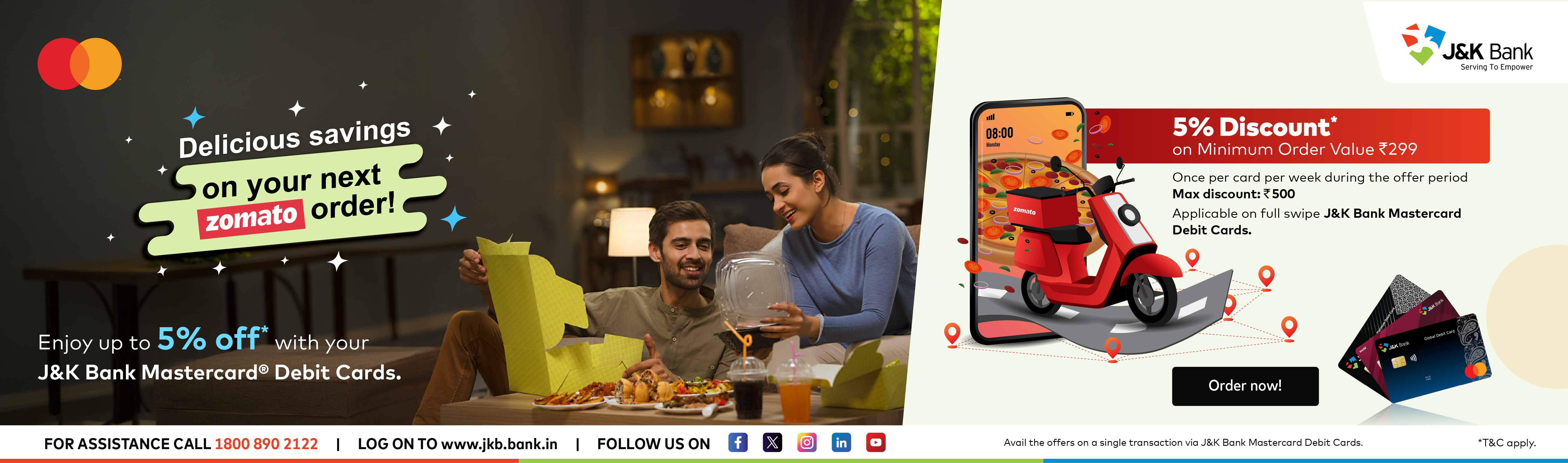 Zomato Campaign web banner
